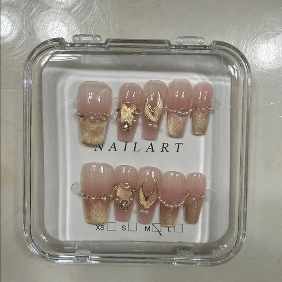 Press On Nails - 5 sets, size medium - Picture 5 of 6